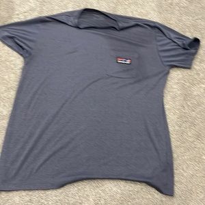 Blue Patagonia t shirt